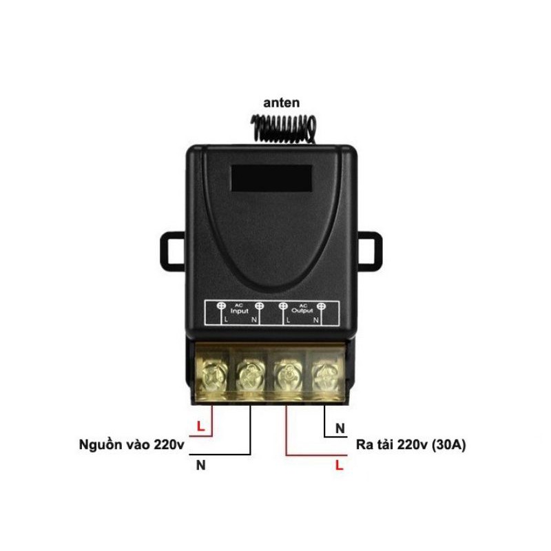 Bộ Điều Khiển từ xa công suất lớn 220V 30A