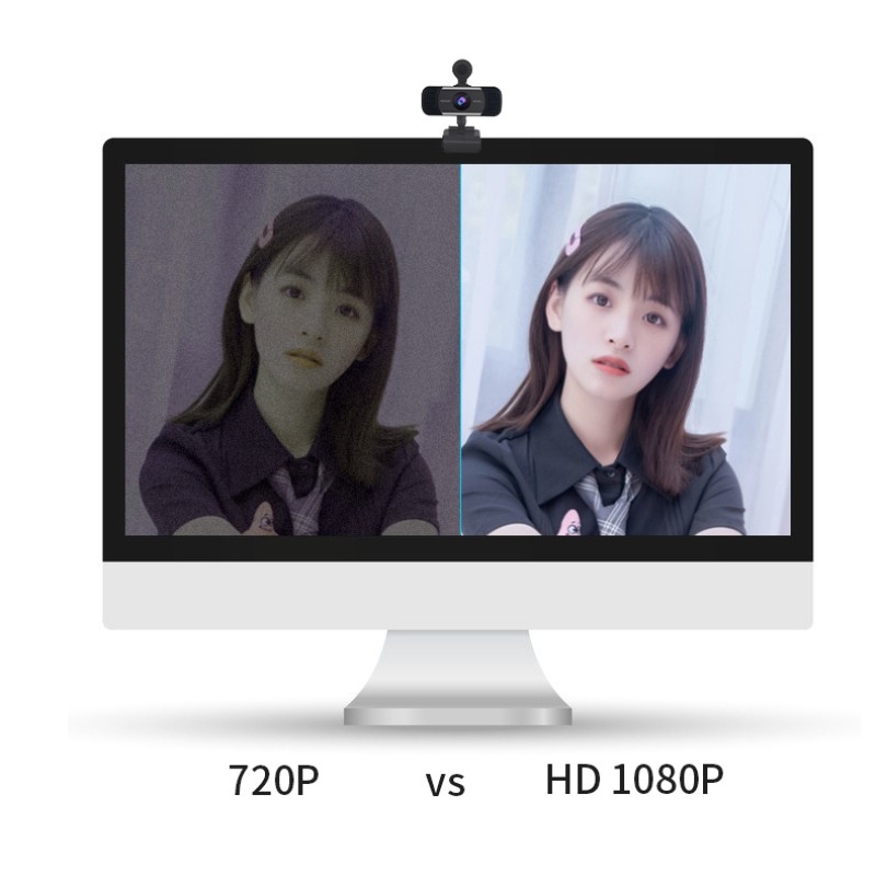 Camera W18 1080P USB với micro 4K HD không cần ổ đĩa cho máy tính | BigBuy360 - bigbuy360.vn