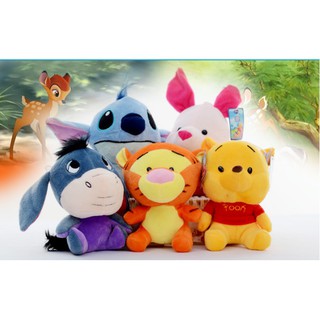 [ Ship hỏa tốc trong ngày tại HCM ]Quà lưu niệm gấu nhỏ nhồi bông hoạt hình Disney 12 cm