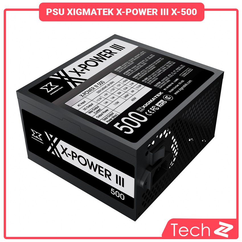 Nguồn máy tính Xigmatek X-POWER III 500 - 450W