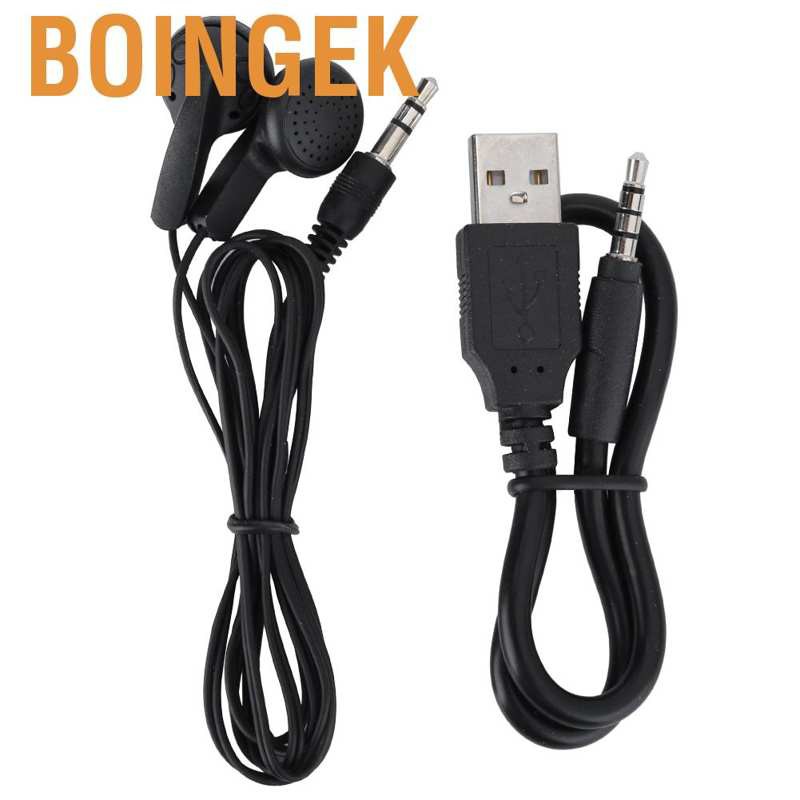 Boingek 8GB Digital Audio Mini Sound Recorder Recording Equipment MP3 Player USB Flash Disk