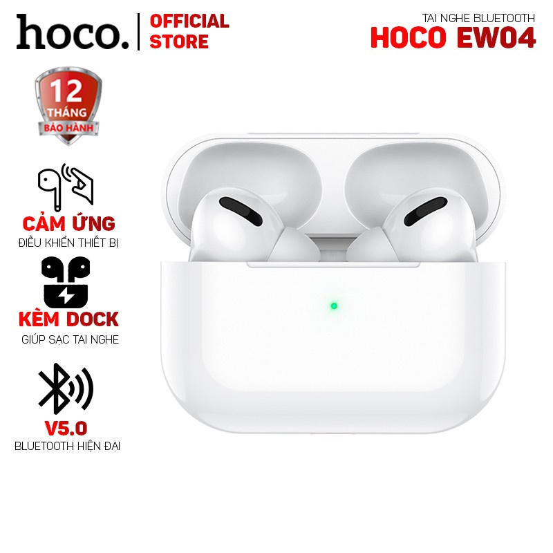 Tai Nghe Bluetooth - EW04 Plus Không Dây Nhét Tai - Full Tính Năng - Chống Ồn ANC - CHÍNH HÃNG