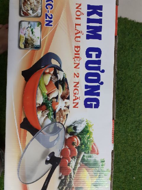 NỒI LẨU ĐIỆN 2 NGĂN KIM CƯƠNG GIẢM 30K