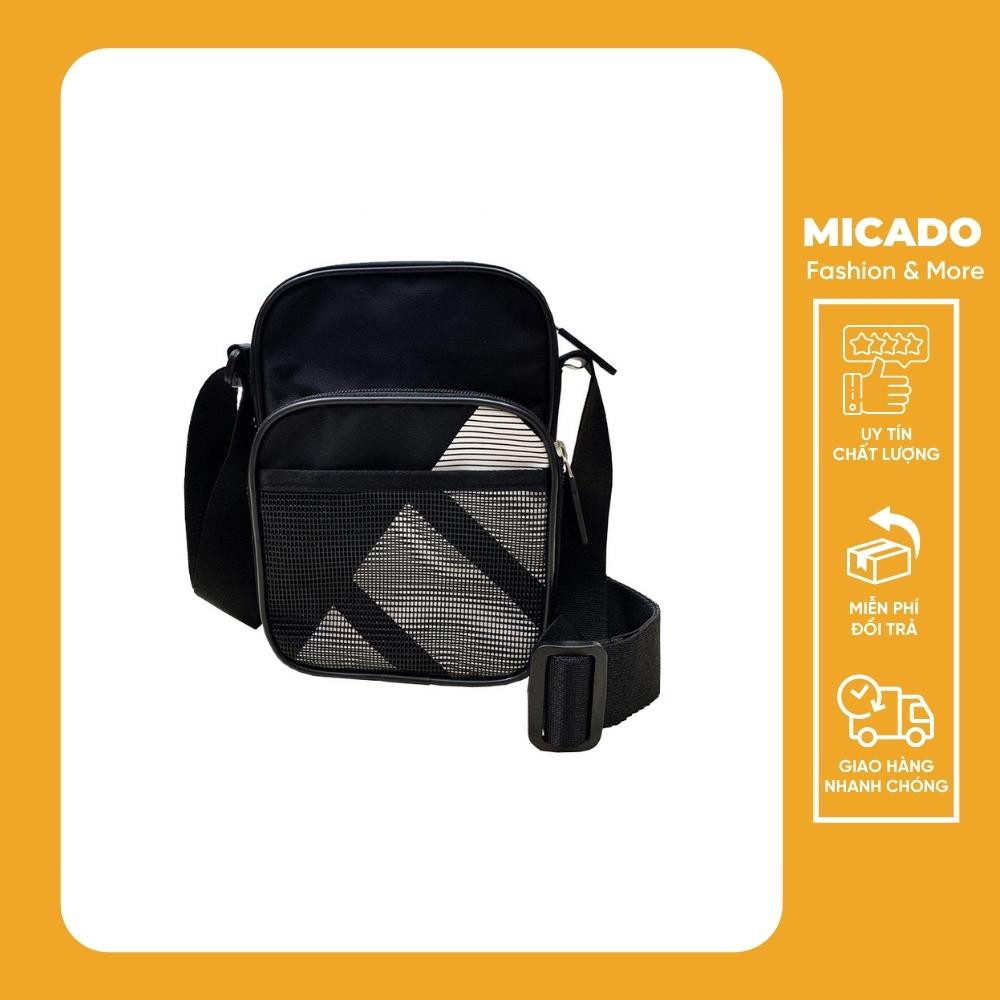 Túi vải đeo chéo thể thao EQT Mini Bag vải chống nước cao cấp hàng xuất Micado