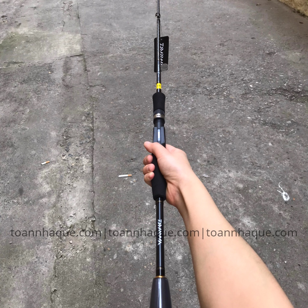 CẦN LURE MÁY NGANG DAIWA CROSSFIRE-X 662 MHB SD | 2 KHÚC [ TNQ Lures - Toán Nhà Quê ]