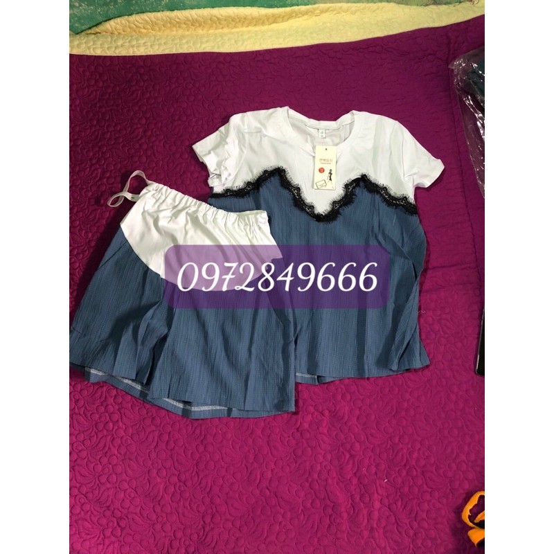 đồ bộ bầu lửng chất đẹp mát mặc hè siêu xinh có big size hàng quảng châu cao cấp ✅sẵn hàng ✅