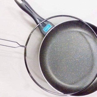 Nắp đậy chảo chống bắn dầu mỡ inox 29cm