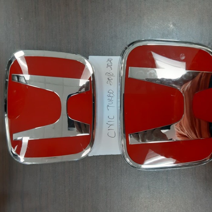 Bộ Logo Honda Civic Turbo 2018 Chất Lượng Cao