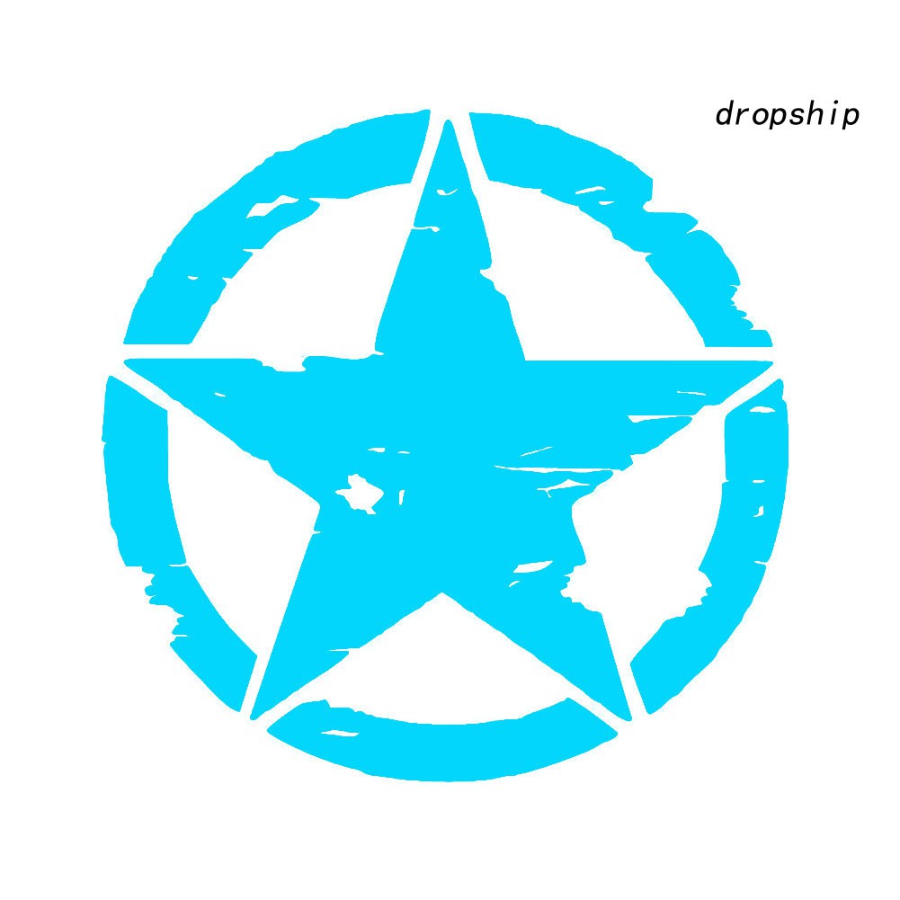 Giấy Dán Trang Trí Xe Hơi Hình Ngôi Sao Phản Quang Độc Đáo | BigBuy360 - bigbuy360.vn