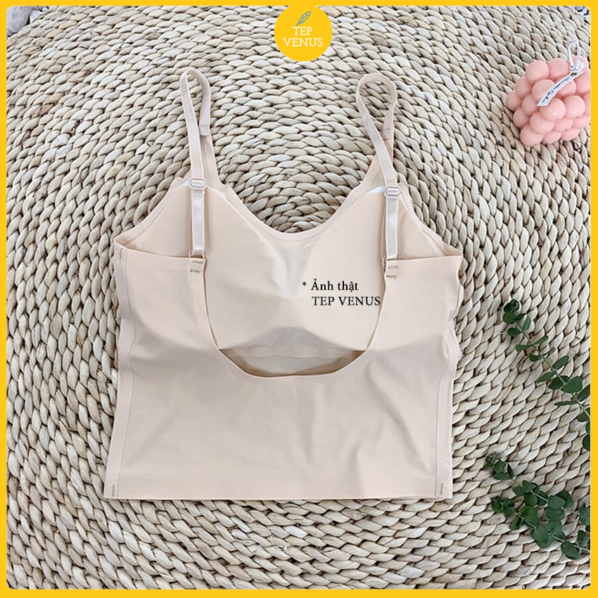 Áo 2 Dây Su Đúc Không Viền Lưng Chữ U Free Size 40-55kg Tep Venus - A2D008