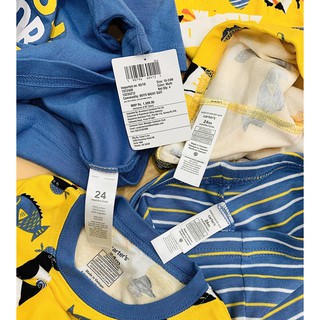 Bộ thun đùi bé trai Carter, size 6M - 4T