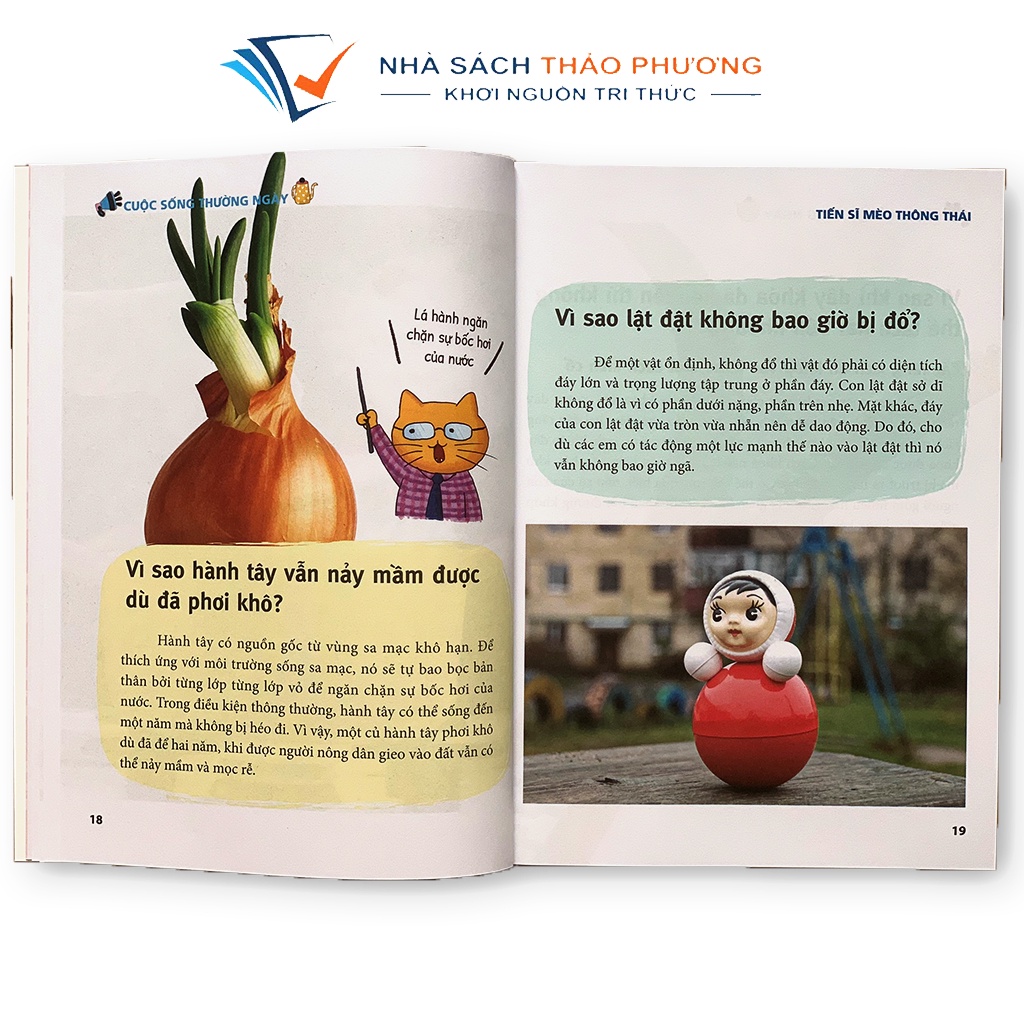 Sách - Bách Khoa Tri Thức Cho Trẻ Em - Tiến Sĩ Mèo Thông Thái (Lẻ cuốn)