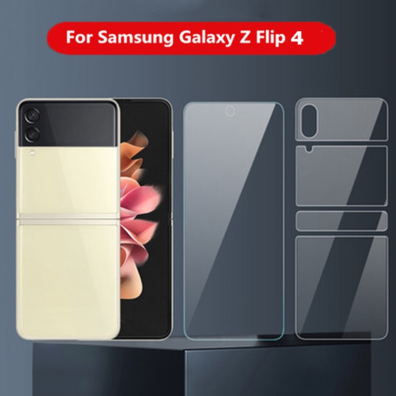 Miếng Dán Cường Lực Bảo Vệ Camera 3 Trong 1 Cho Samsung Galaxy Z Flip 4 Z Flip4 Kính