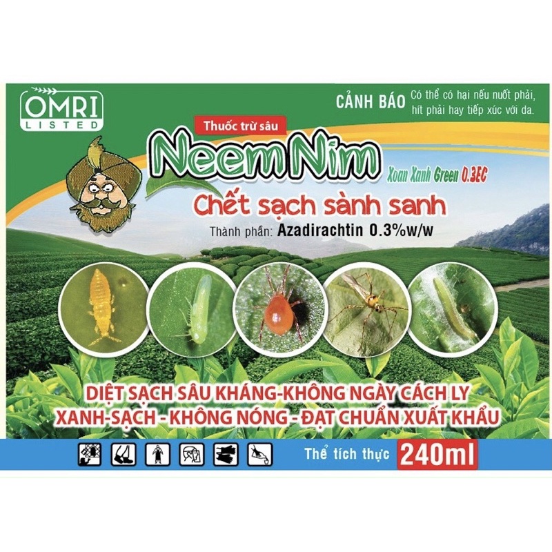 Dầu Neem Hữu Cơ Bảo Vệ Cây Trồng