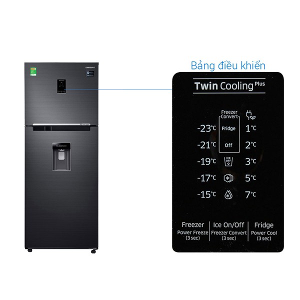 Tủ lạnh 360 Lít Samsung Inverter RT35K5982BS/SV