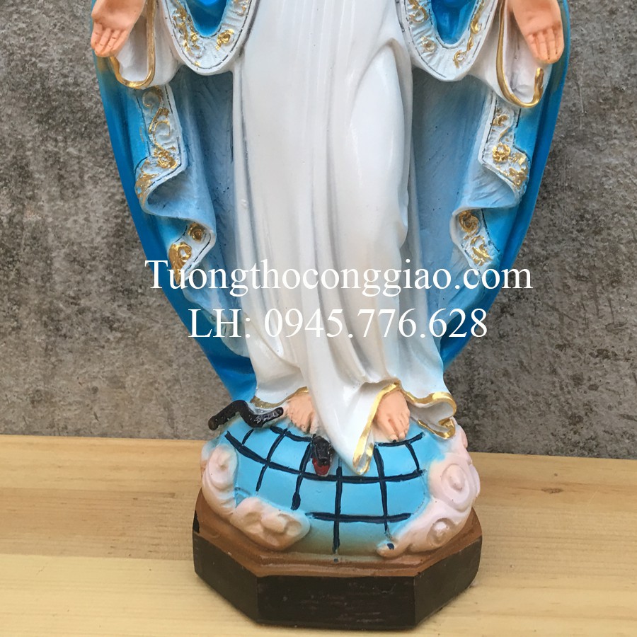 Tượng Đức Mẹ Ban Ơn 30cm
