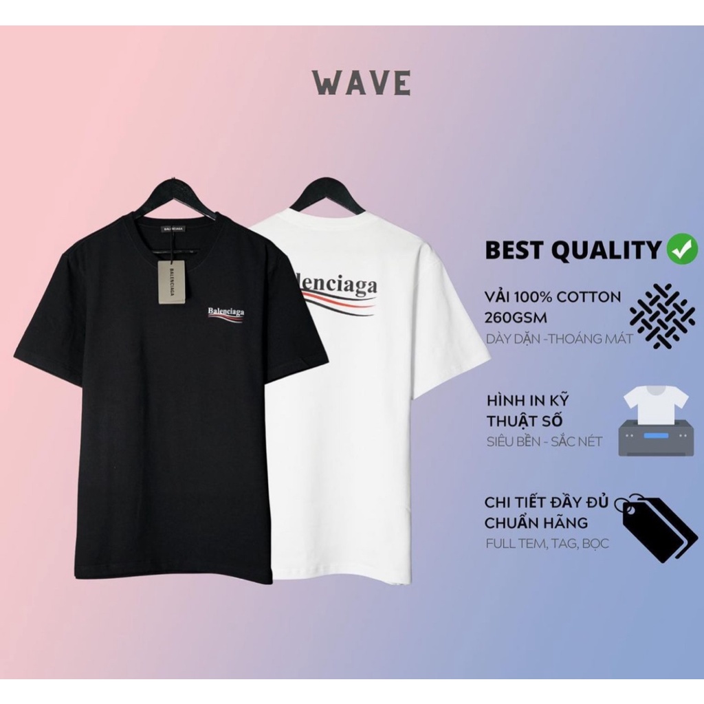 ÁO THUN WAVE BASIC , ÁO THUN NAM NỮ UNISEX