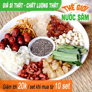 Chè dưỡng nhan 10 vị nấu được 12 chai - THẾ GIỚI NƯỚC SÂM