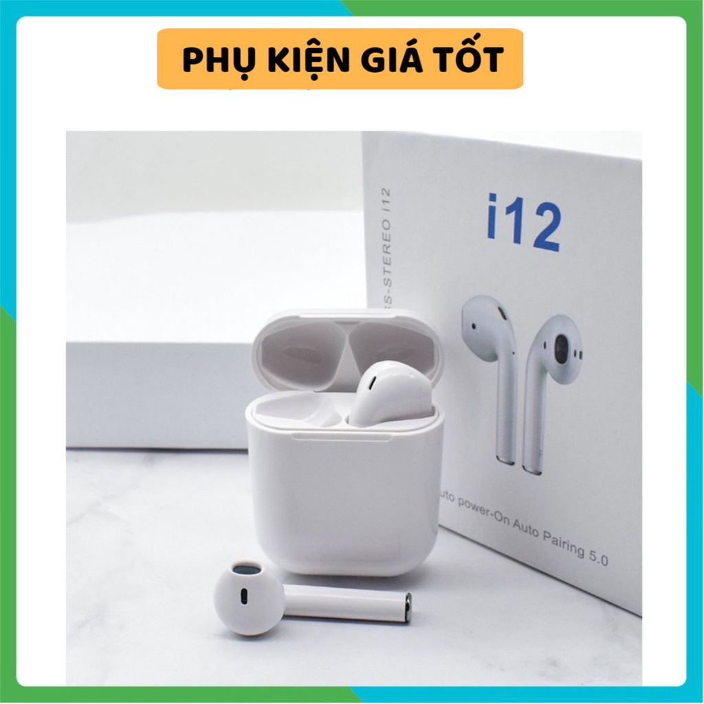 Tai Nghe i12 TWS Bluetooth 5.0 - CẢM ỨNG