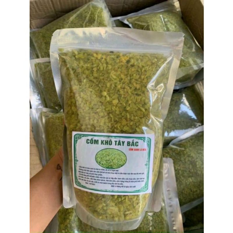 1kg Cốm non sấy khô loại 1 - Đặc Sản Tây Bắc