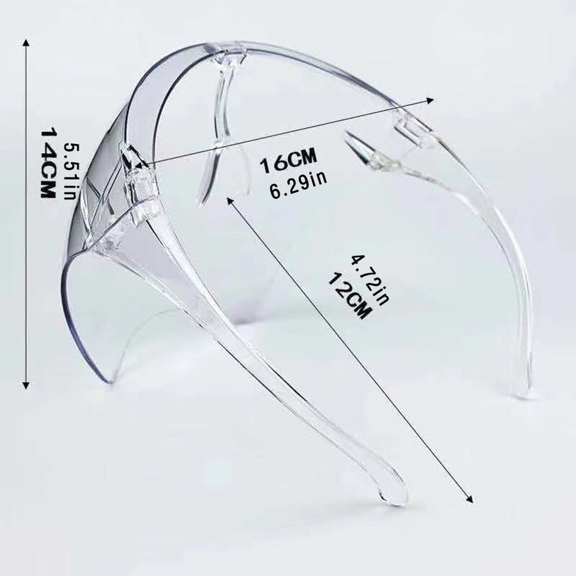 Khẩu trang y tế loại trong suốt có màng thoát khí, chống giọt bắn,lọc bụi kháng nước lọc UV 100% thay thế khẩu trang vải | BigBuy360 - bigbuy360.vn