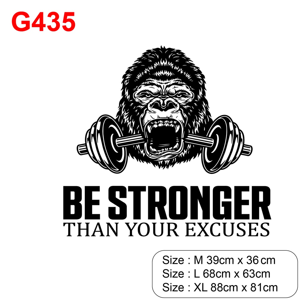 Decal dán trang trí phòng GYM, tạo động lực cho khách, thu hút khách hàng, tạo điểm nhấn trong phòng GYM P9
