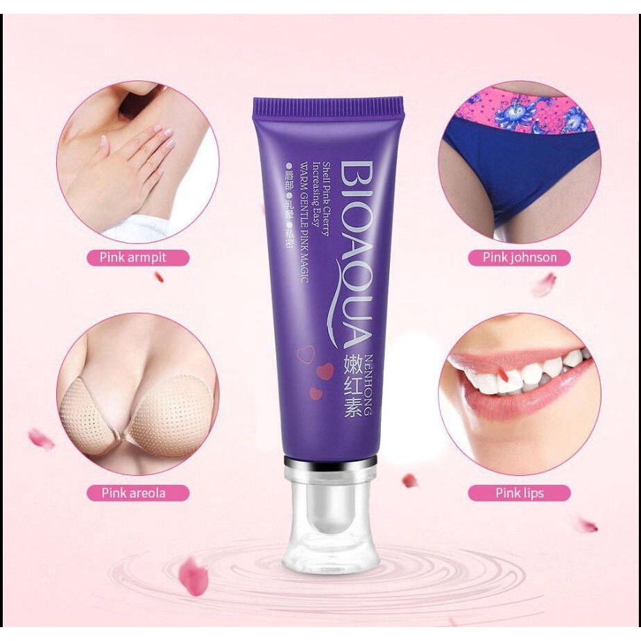 [Hàng mới về] Tuýp kem dưỡng trắng chăm sóc da môi/ cơ thể Bioaqua dành cho nữ