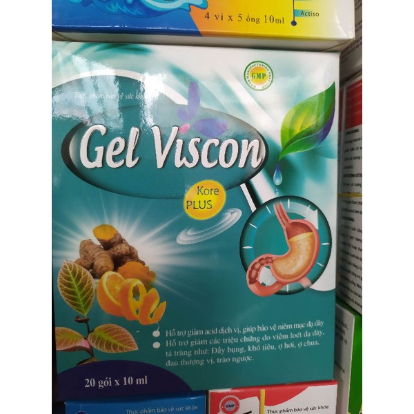 Gel Viscon Kore Plus giảm viêm loét dạ dày tá tràng, Người viên đau dạ dày, hành tá tràng, trào ngược dạ dày thực quản