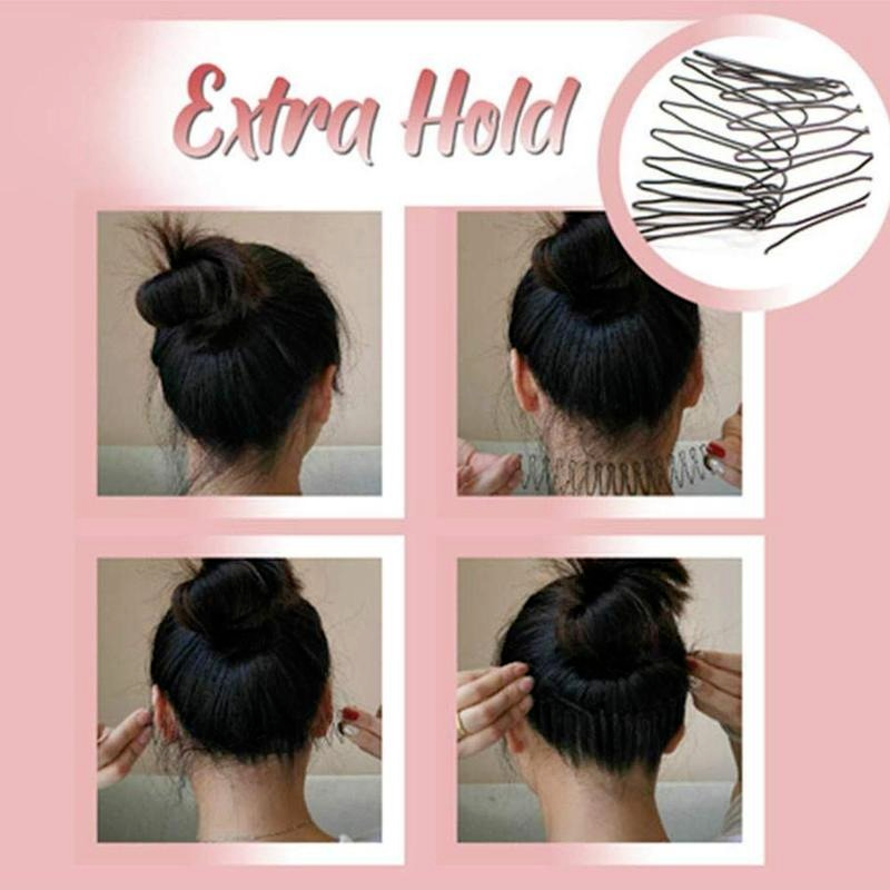 Lược cài tóc vô hình tạo kiểu thời trang cho nữ