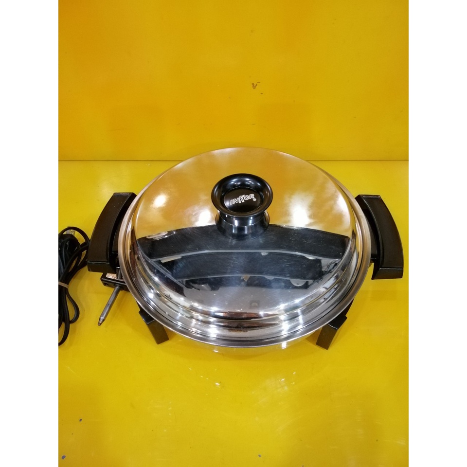 Bếp lẩu điện nội địa Nhật inox Mỹ, size 28cm, cao 6cm