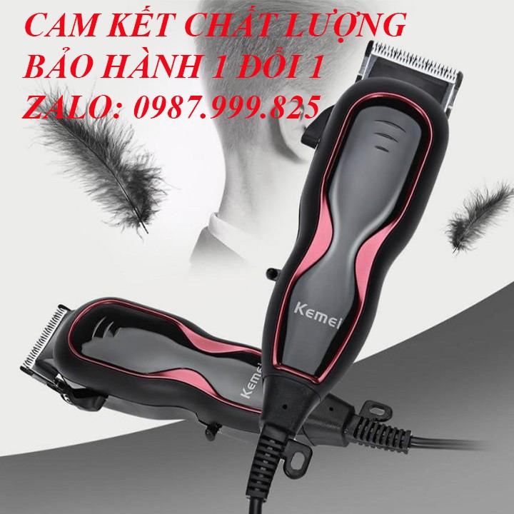 tông tăng đơ máy cắt tóc kemei làm bằng thép không gỉ, sắc bén với độ bền cao có thể cắt được những vùng rậm rạp