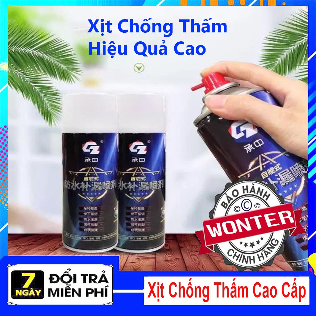 Bình Xịt Chống Thấm Nước Đa Năng Nano CZ, Xịt Chống Dột Epoxy Nội Địa Nhật Bản - WONTER