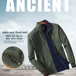 Áo khoác nam 2 mặt phong cách công sở thời trang