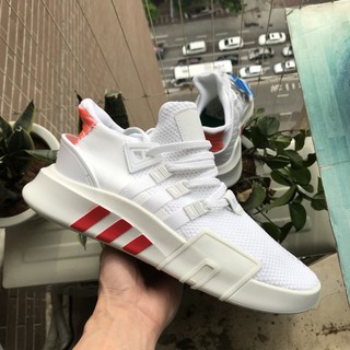 Giày EQT trắng kẻ đỏ 36-40