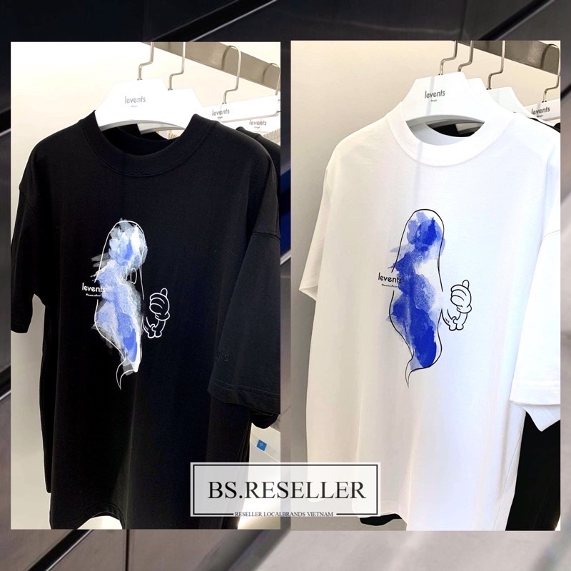 [Levents Chính Hãng] Áo thun con Ma Mập 𝗖𝗛𝗨𝗕𝗕𝗬 𝗚𝗛𝗢𝗦𝗧 𝗟𝗘𝗩𝗘𝗡𝗧𝗦 | LEVENTS CHUBBY GHOST TEE