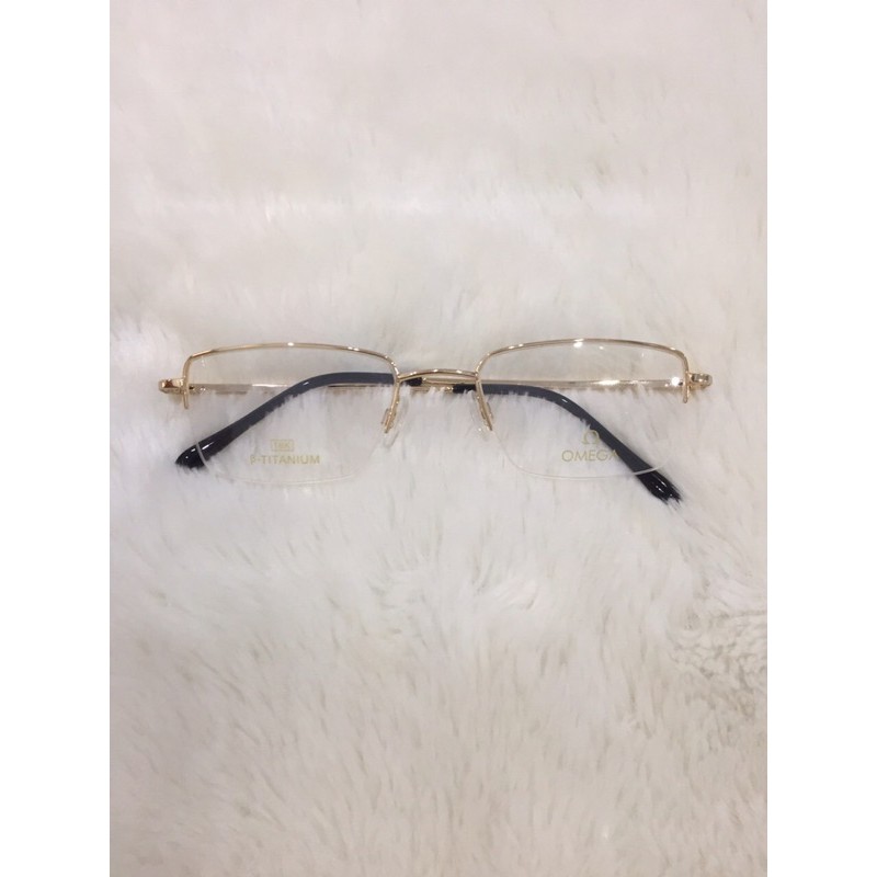 Gọng kính omega 18k titanium sang trọng