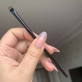Cọ tém xéo vẽ chân mày Halomi, cọ kẻ eyeliner viền mắt nhỏ gọn tiện lợi chuyên dành cho makeup
