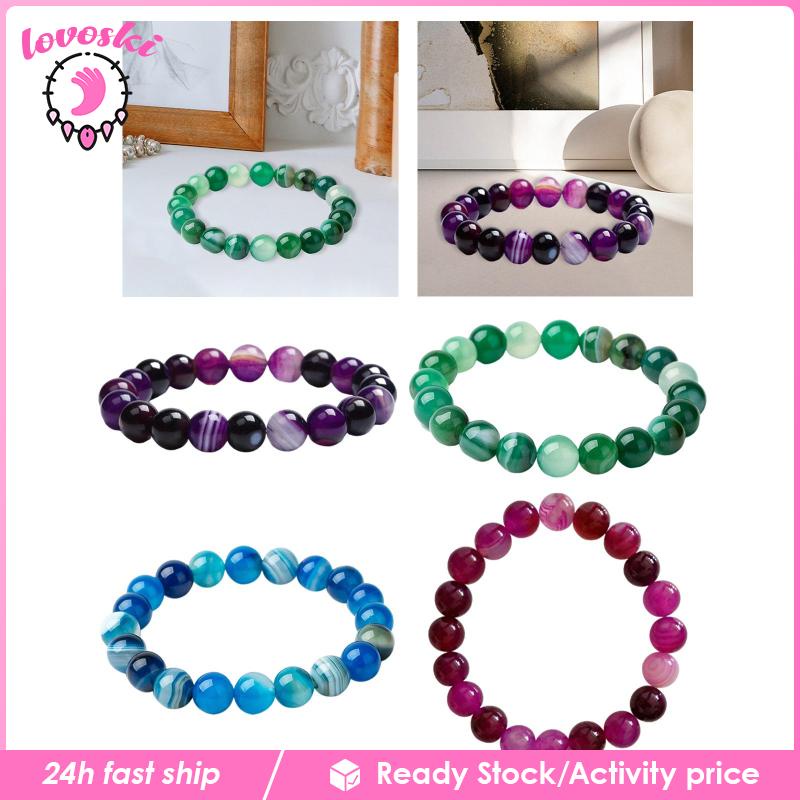 Vòng Tay Chuỗi Hạt 10mm Lãng Mạn Cho Cô Dâu Ngày Valentine