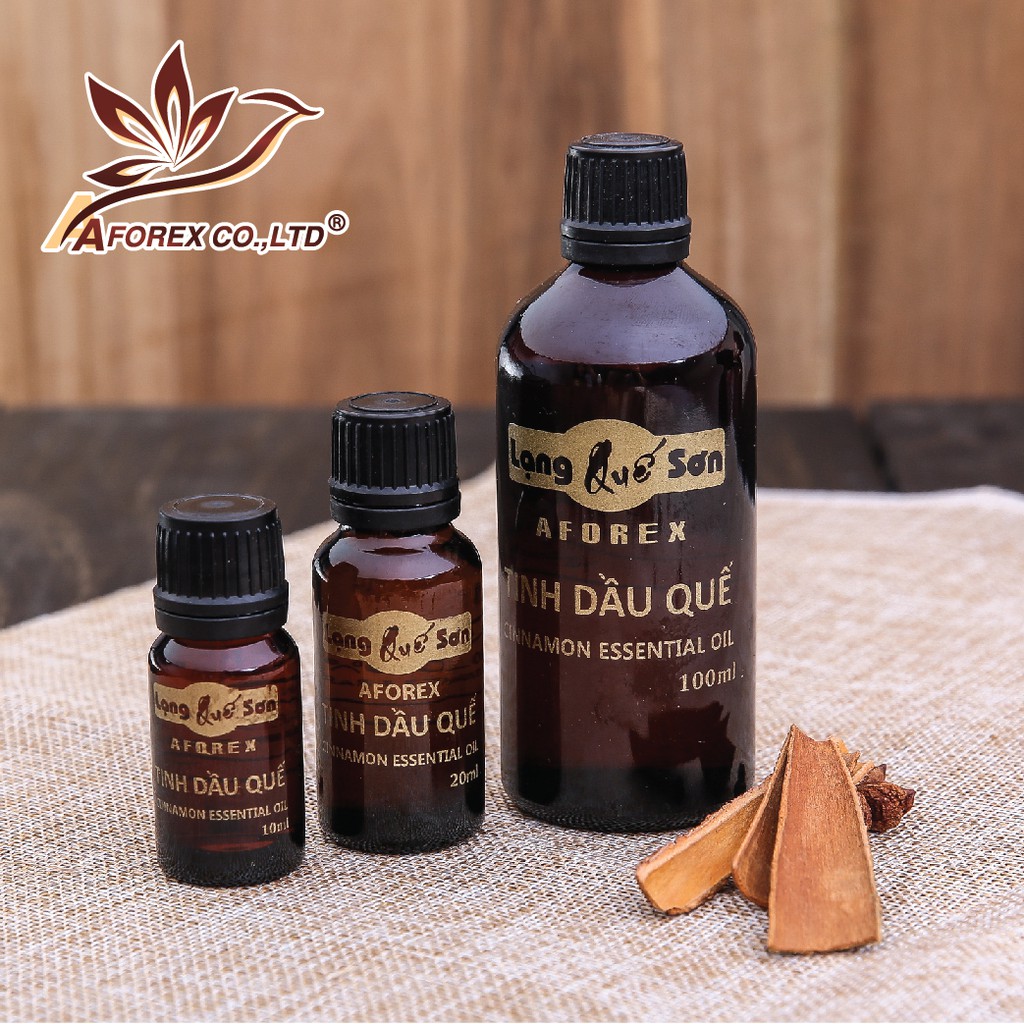 Tinh dầu Quế Cinnamon AFOREX 10ml, 20ml, 50ml, 100ml