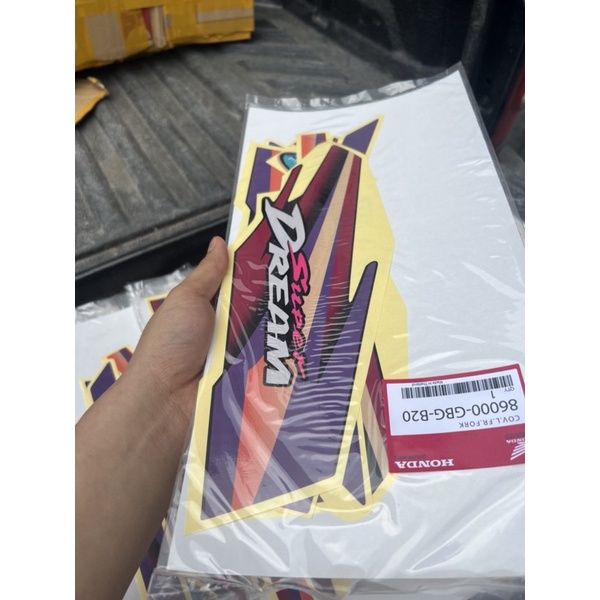 Tem super dream 99 màu tím