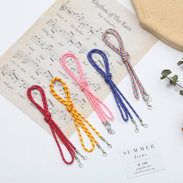 DÂY ĐEO KHẨU TRANG - ĐEO MẮT KÍNH MINI CLEF - LÀM THÀNH VÒNG CỔ - DÂY DÙ NHẸ UNISEX