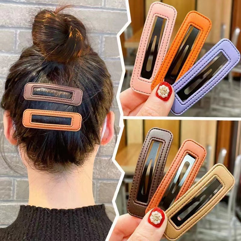 Kẹp Tóc Màu Sắc Kẹo Ngọt Phong Cách Hàn Quốc Cho Nữ