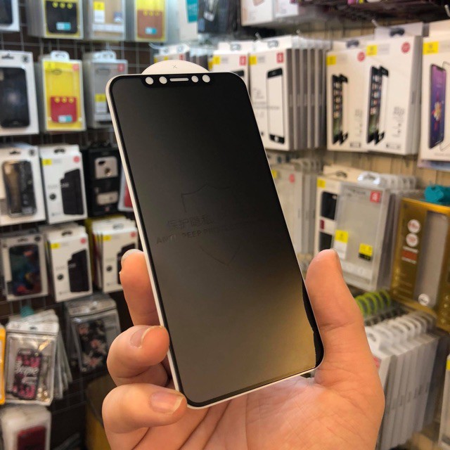 Miếng dán kính cường lực chống nhìn trộm cho iPhone 14,, 13,15 Pro max X/XS /XS max/XR 11/11 Pro/11 Pro Max