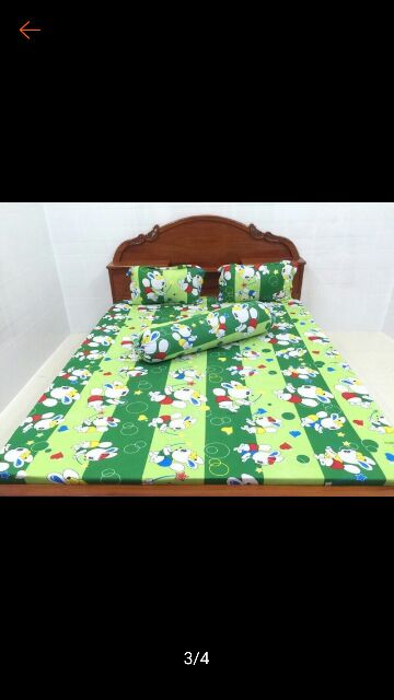 Bộ Drap Thun Hàn Quốc 1m8 x 2m x 15 phân