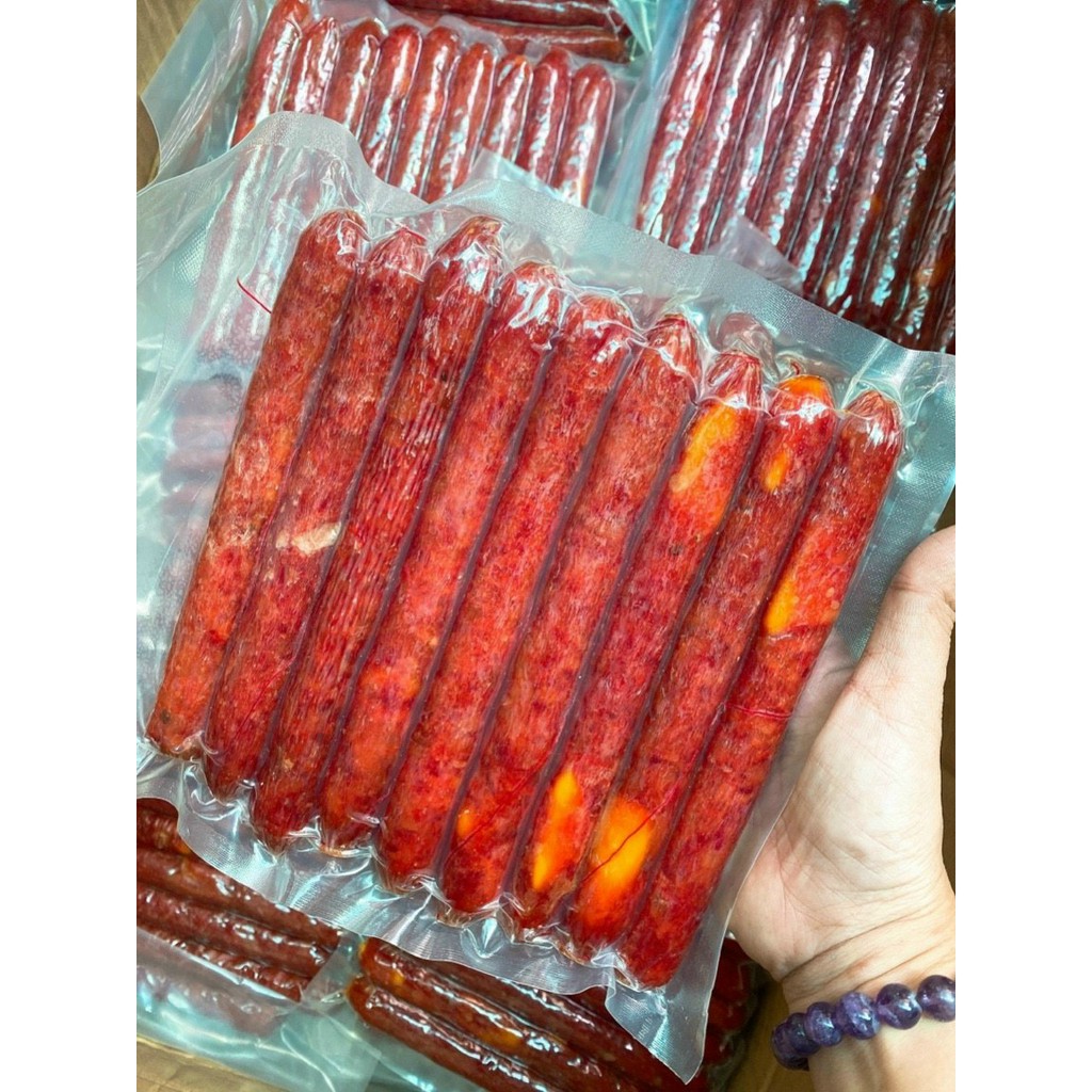 1kg Lạp Xưởng Tôm Trứng Muối