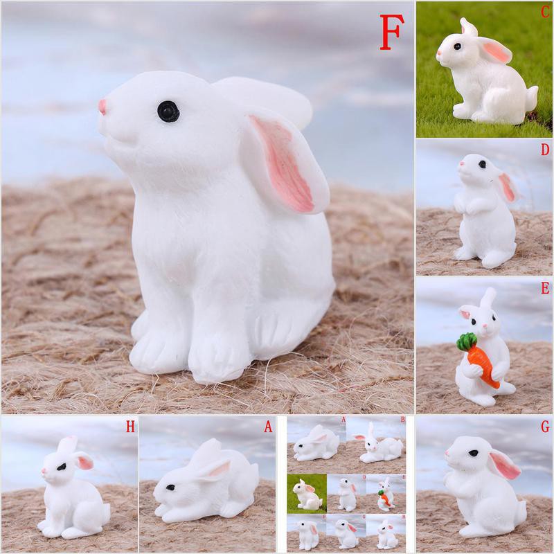 1 Tượng Thỏ mini Trang Trí Tiểu Cảnh