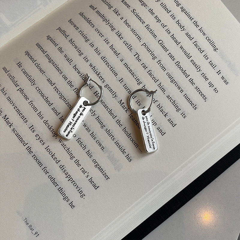 Khuyên Tai Hình Vuông Phong Cách Mới Đơn Giản 22616