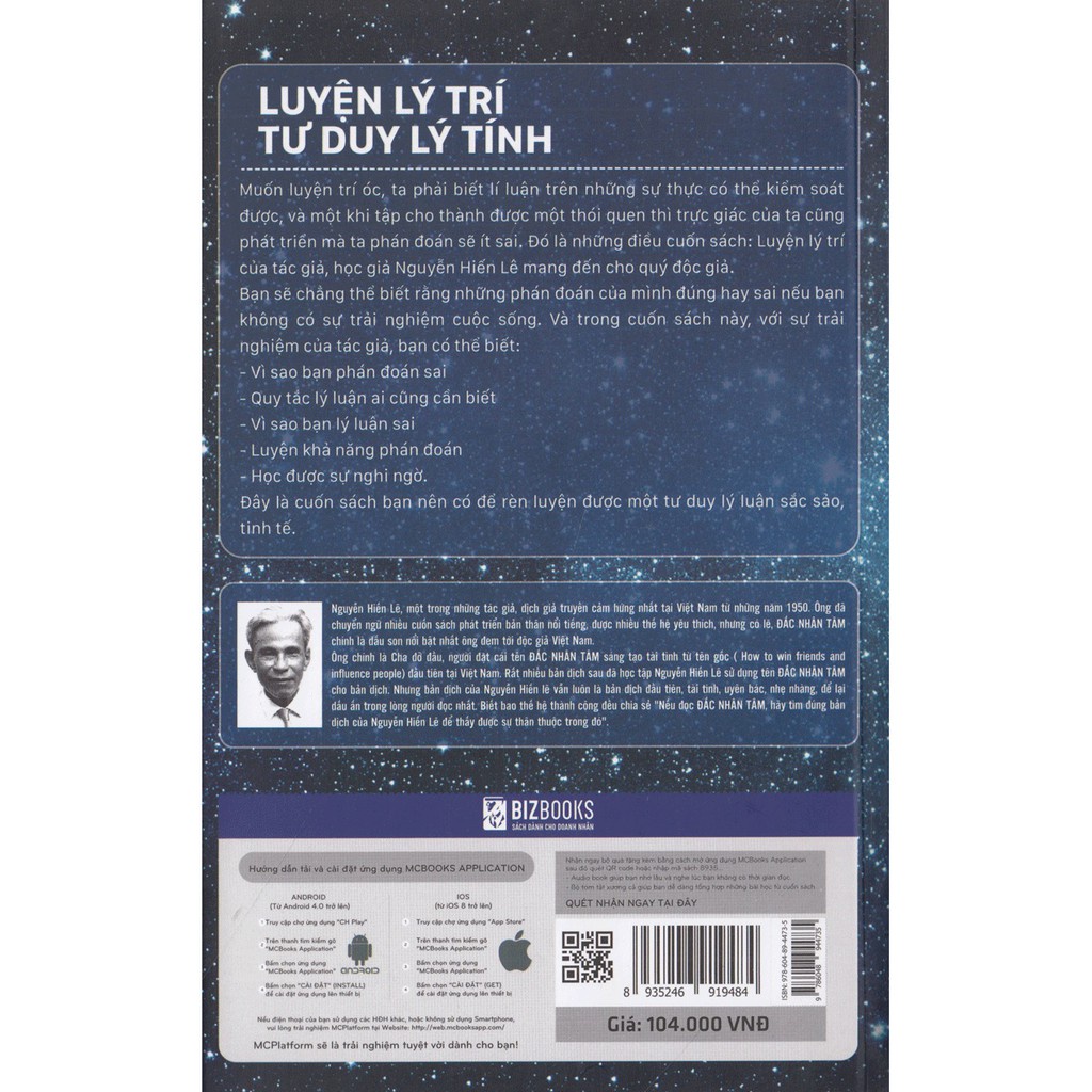 Sách Luyện Lý Trí Tư Duy Lí Tính MCBU8975
