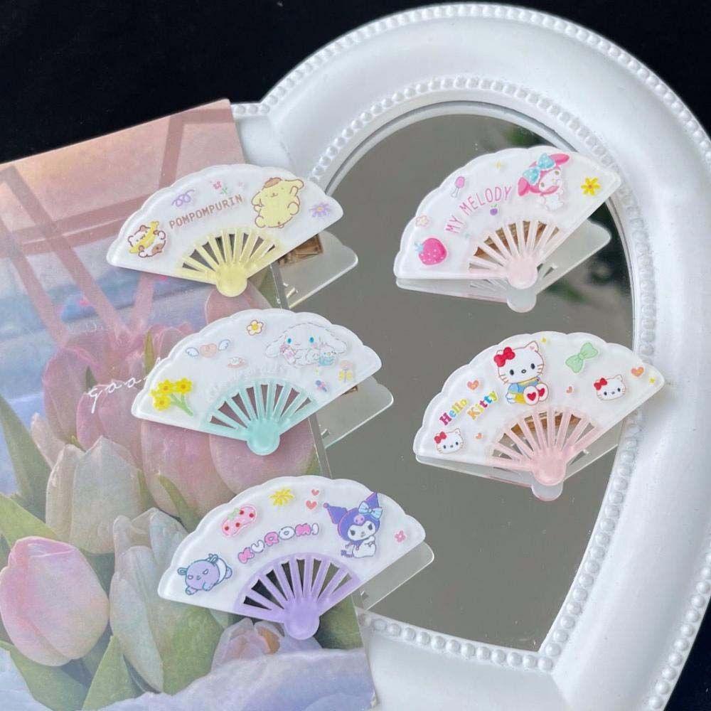 Kẹp Tóc Nhỏ Họa Tiết Melody Hoạt Hình Cún Cinnamon Cho Nữ
