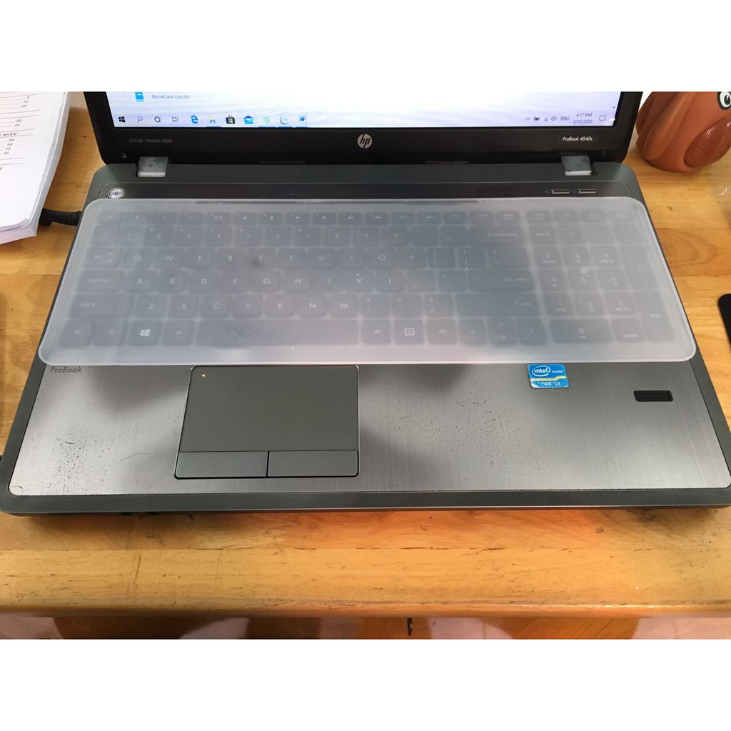 Màng phủ bảo vệ bàn phím laptop chống bụi làm bằng silicon